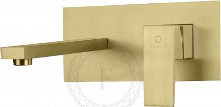 Cмеситель для раковины FILARETE Fing FL4040 (Матовое золото)