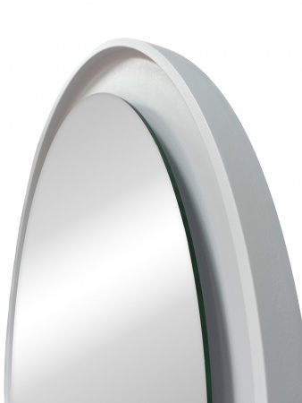 Зеркало Континент Planet White LED D1000 ореольная теплая подсветка и Б/К сенсор