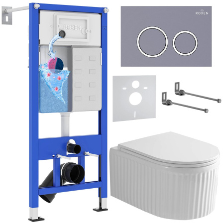 Комплект 6 в 1 Roxen StounFix Dual Fresh 968253 (состоит из: 710200, Santi 410260DG, 530200-01)