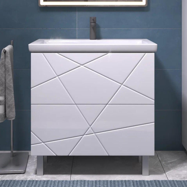 Тумба под раковину напольная VIGO Geometry 025, 80 см