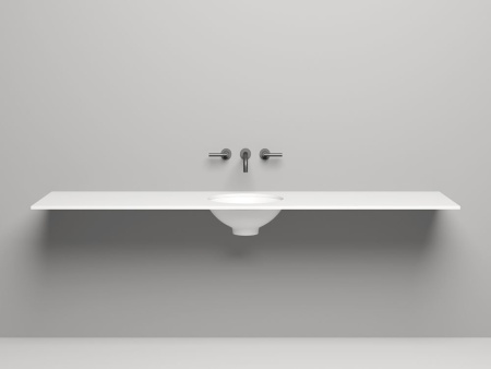 Столешница Salini Costa Plus, белый, 200221MN