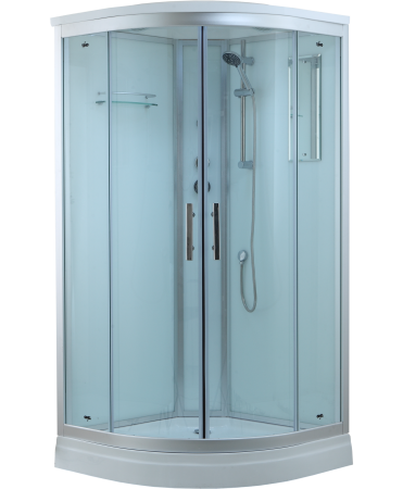 Душевая кабина Timo Standart Т-6609 Silver  90*90*220