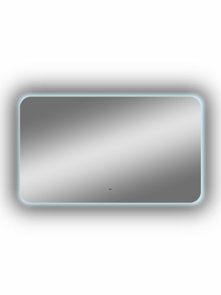 Зеркало Континент Burzhe LED 1200х700 ореольная холодная подсветка и Б/К сенсор