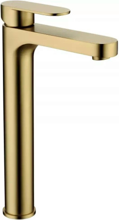Смеситель для раковины Высокий Grocenberg GB3011 Золото матовый