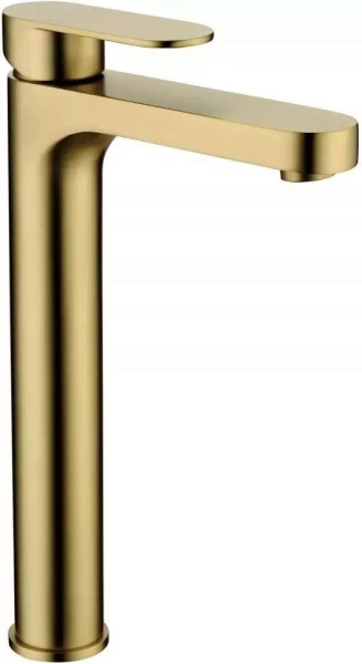 Смеситель для раковины Высокий Grocenberg GB3011 Золото матовый