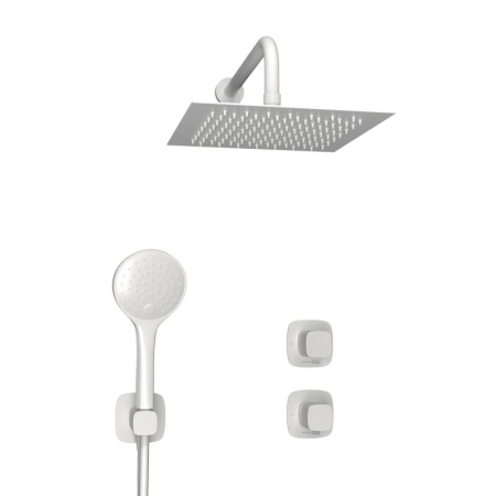 A9551.266.146.254.328.156.155  Встраиваемый комплект для душа WasserKRAFT с верхней душевой насадкой и лейкой