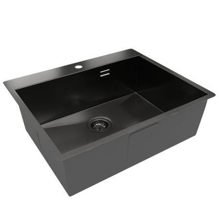 Кухонная мойка Reflexion Iseo RX2260BL оружейная сталь