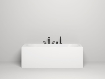 Ванна пристенная Salini FABIA 170x75 покраска по RAL полностью, S-Sense, глянцевый 102611GF