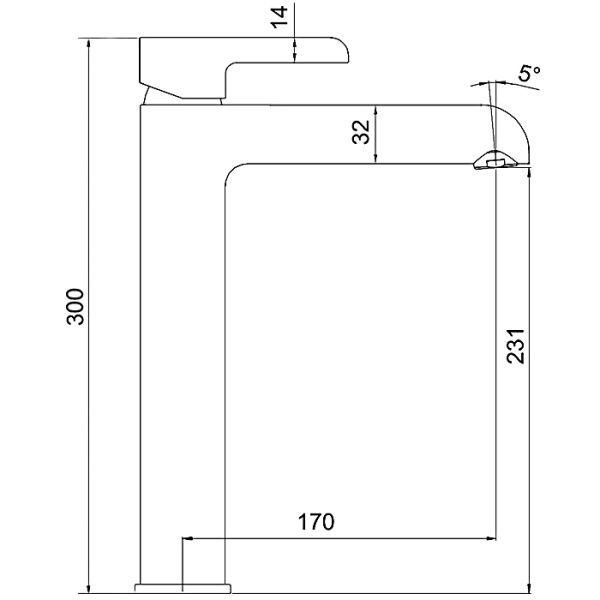 Смеситель для раковины Gappo G03-8 G1003-18