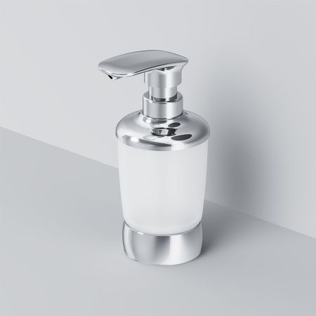 Стеклянный диспенсер для жидкого мыла AM.PM Sensation A3031900 отдельностоящий