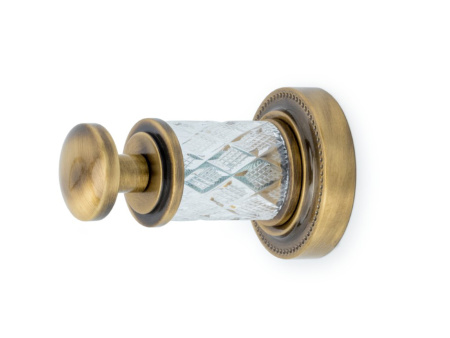 Крючок Boheme Murano Cristal 10906-CRST-BR Бронза