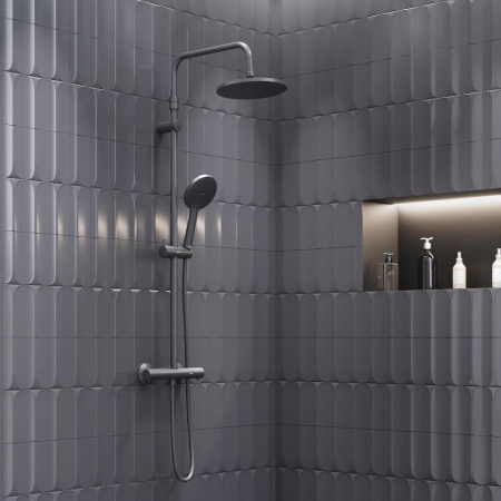 Душевая система AM.PM 977800300 Jupiter с термостатом