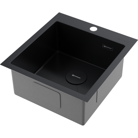 Кухонная мойка Omoikiri Akisame 46-GB нерж. сталь/графит 4997012