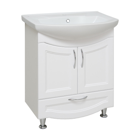 Тумба под раковину Runo  (под умывальник Элеганс 65) Неаполь 65 (00-00001033)