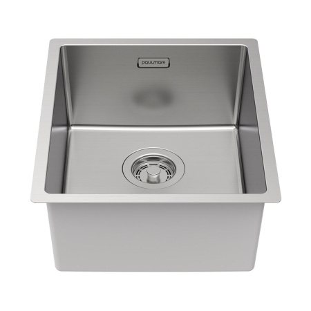 Мойка Paulmark LASSAN 38 UNI LA38-BS 380х440х200 мм, нержавеющая сталь, брашированная нержавеющая сталь
