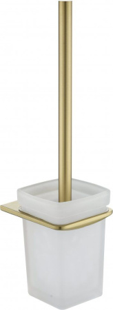 Настенный ёршик для унитаза Grocenberg AC0057 (Золото матовый)