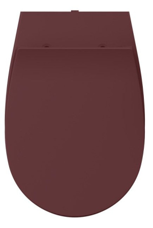 Сиденье для унитаза ISVEA Sentimenti Neo с крышкой с микролифтом бордовый матовый 40D80543I-S