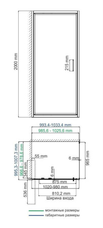 Душевой уголок WasserKRAFT Salm 27I19