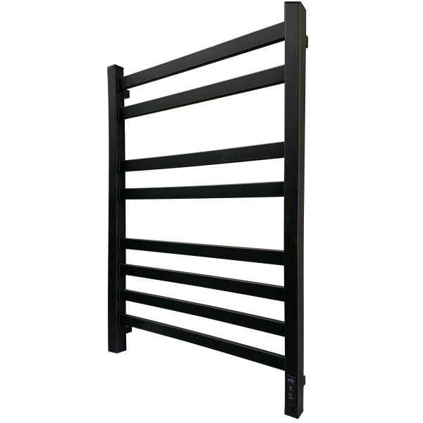 Полотенцесушитель Электрич. с/т GROIS Bruno GR-122 500/800 П8 RAL9005 U черный матовый