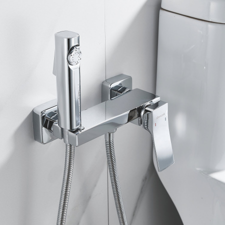 Гигиенический душ со смесителем Shevanik S4005-1, хром