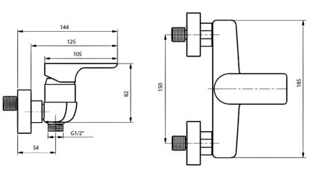 Гигиенический душ Ahti Sipoo SB305017