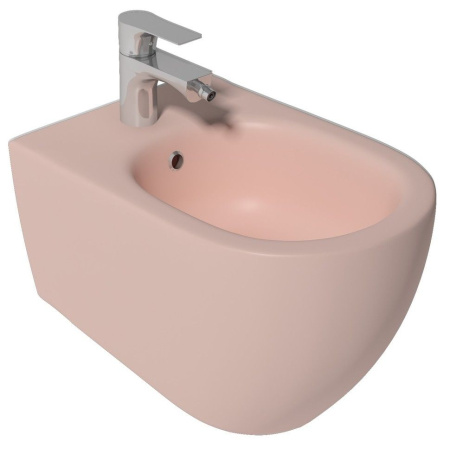 Биде ISVEA Infinity подвесной  365*530*400 цвет лососевый матовый 10NF41001SV-2S