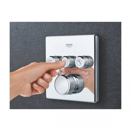 Смеситель скрытого монтажа Grohe Grohtherm SmartControl 29126000