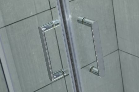 Душевой уголок Roxen Caspia 55060-120 120x80, прозрачное стекло/профиль хром