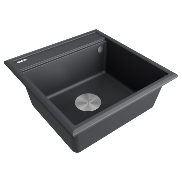 Мойка Paulmark STEPIA 50 PM115051-AN 510х500х190 мм, IT-GRANIT, антрацит