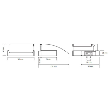 Держатель туалетной бумаги Bemeta SOLO 139112012