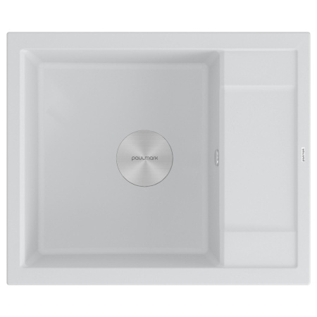 Мойка Paulmark FLUGEN 50-600 PM216050-WH 500х600х200 мм, IT-GRANIT, белый