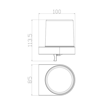 Дозатор мыла WONZON & WOGHAND, Хром (WW-5251-CR)