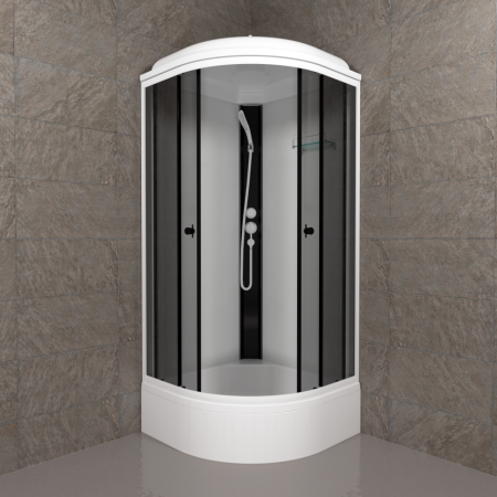 Душевая кабина Тритон Щ0000067301  Грэй-Вайт 90*90 В