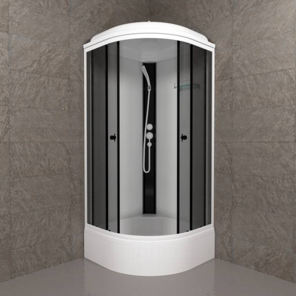 Душевая кабина Тритон Щ0000067301  Грэй-Вайт 90*90 В