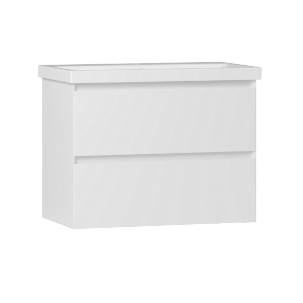 Тумба под умывальник Belux подвесная Турин 90-02 Белый матовый