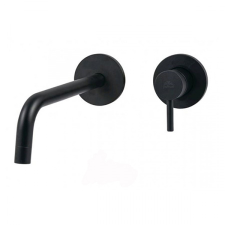 Встраиваемый смеситель для умывальника Paffoni Light LIG006NO70 черный матовый