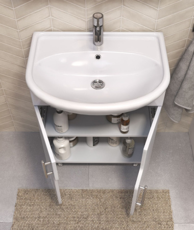 Тумба под раковину напольная VIGO Grand tn.GRA.BAL.55.2D, 55 см