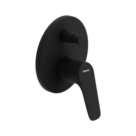 777100300 Jupiter Смеситель для душа Damixa монтируемый в стену (черный)