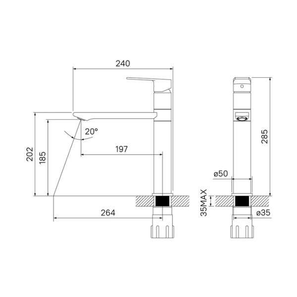 Смеситель для мойки IDDIS Edifice EDISB00i05