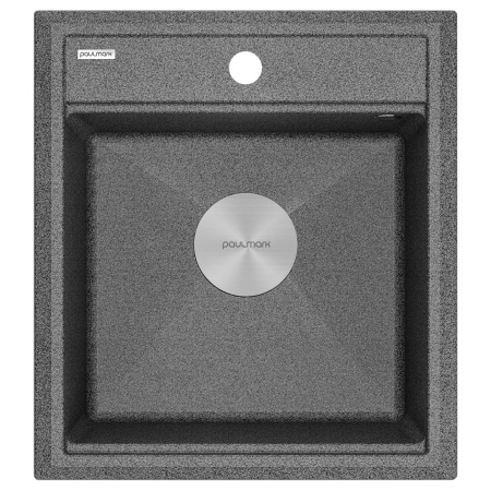 Мойка Paulmark STEPIA 45 PM114651-DG 510х460х200 мм, IT-GRANIT, графит