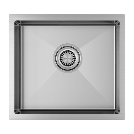 Мойка Paulmark ALLER 44 UNI PM904444-BS 440х440х200 мм, нержавеющая сталь AISI 304, нержавеющая сталь