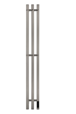 Полотенцесушитель электрический с/т Comfysan Альто-К (Alto-K) EC-3 120/12, никель, гальваника
