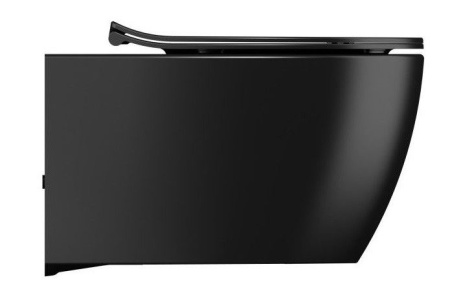 Унитаз ISVEA Sentimenti Neo подвесной 363*510*400 черный матовый 10AR02010SV-2N