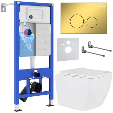 Комплект 6 в 1 Roxen StounFix Dual Fresh 968014 (состоит из: 710200, Santi 410260G, 530135-01)