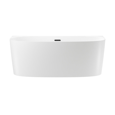 Акриловая ванна в наборе 4 в 1: пристенная ванна, ножки, экран, слив-перелив Wellsee Belle Spa 2.0 235801003