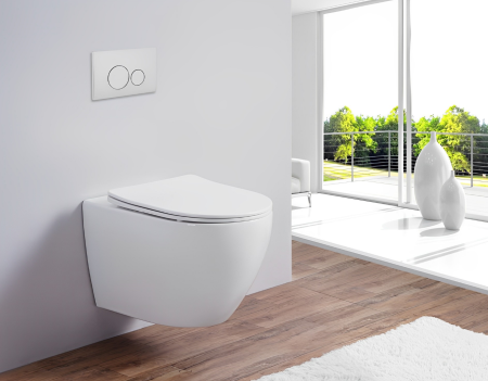 Унитаз SELLA Aria MW подвесной безободковый Cerutti SPA CT9161