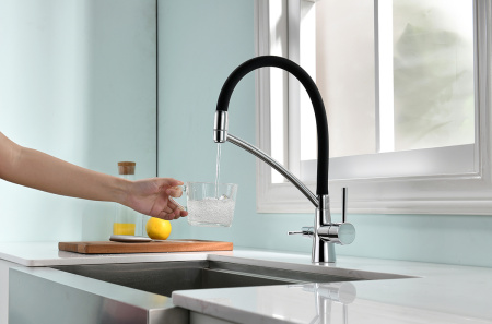 Смеситель для кухни Paulmark SIЕGEN Si213111-CR, хром