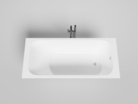 Ванна встраиваемая Salini ORLANDA 180x80, S-Sense, матовый белый 102012M