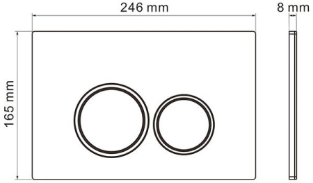 Комплект инсталляции 4 в 1 Roxen StounFix Slim 821002 и подвесной безободковый унитаз SantiLine SL-5005 сиденье микролифт