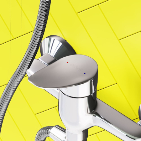 D1095000 Norma Смеситель для ванны и душа AM.PM с универсальным изливом и душевым набором